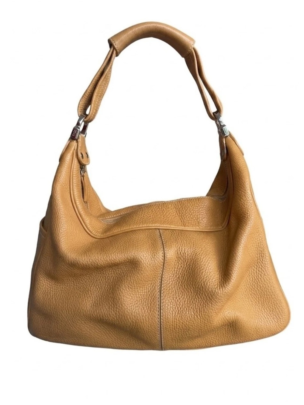 Tod's Tan Leather Shoulder Bag